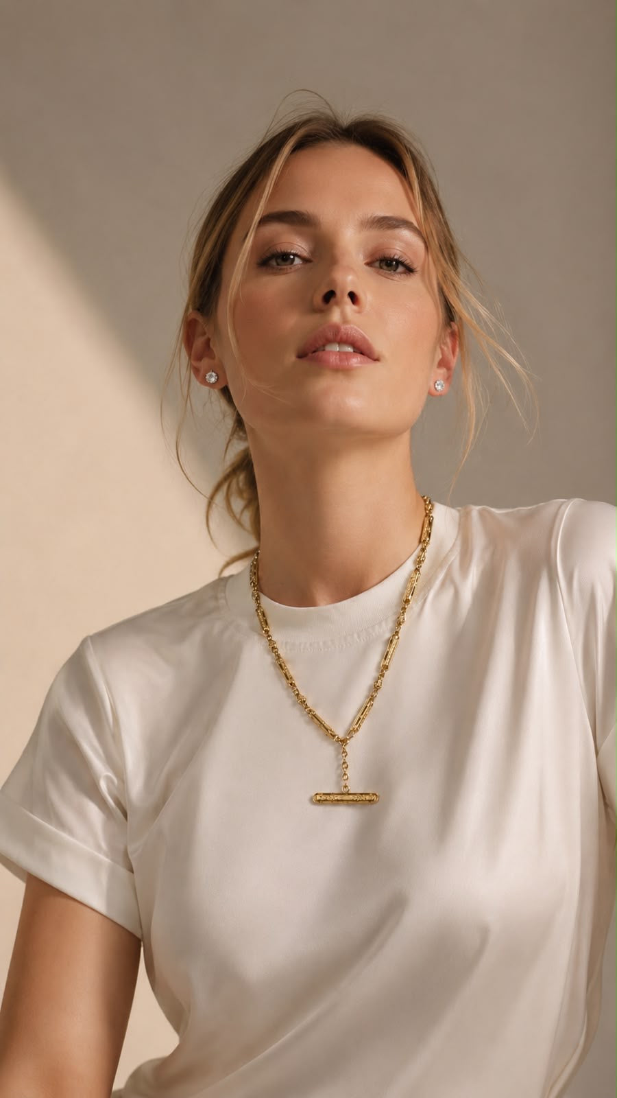 9ct Yellow Gold Antique Fancy Link Fob Chain