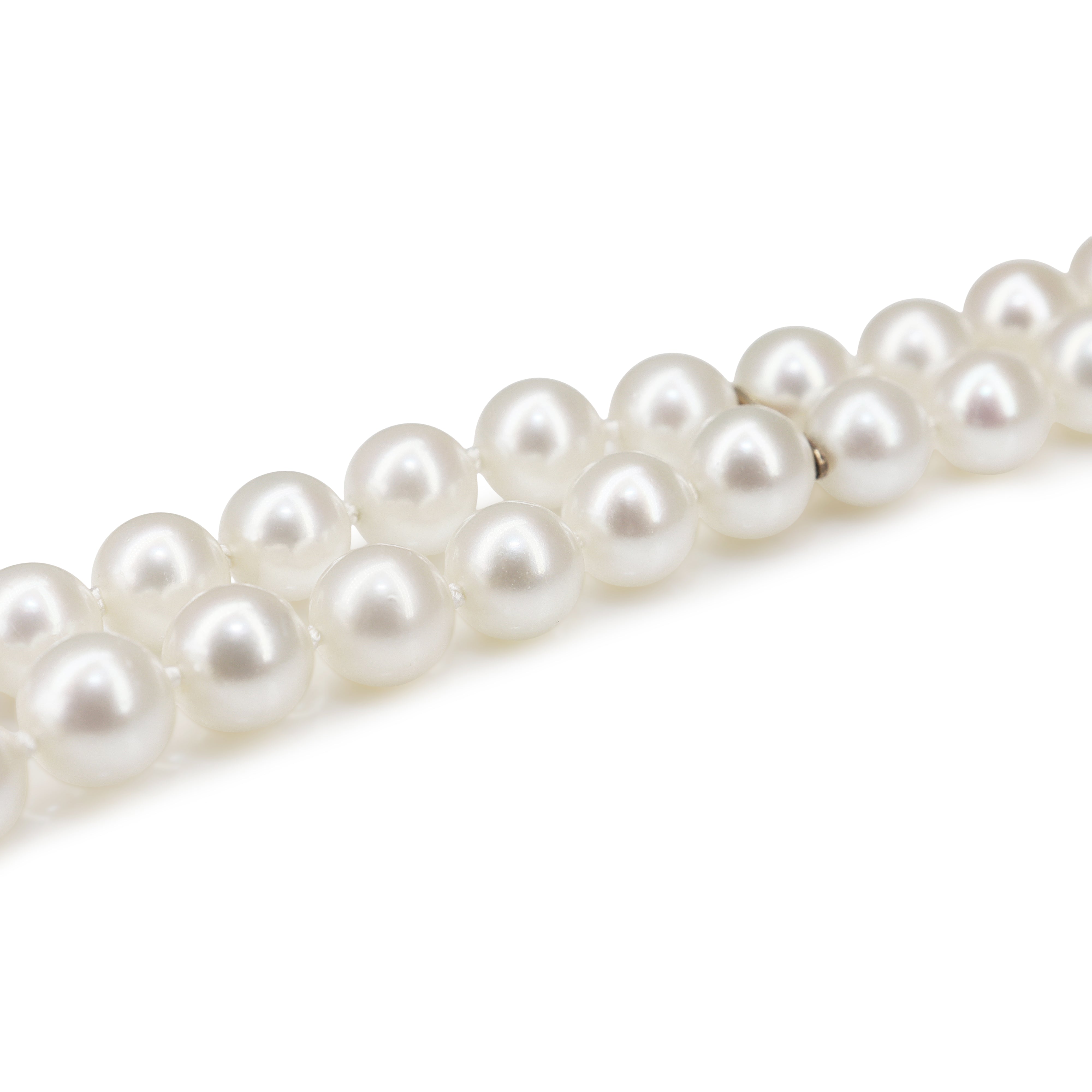 9ct Yellow Gold Triplet Opal and 7mm Pearl Double Row Bracelet