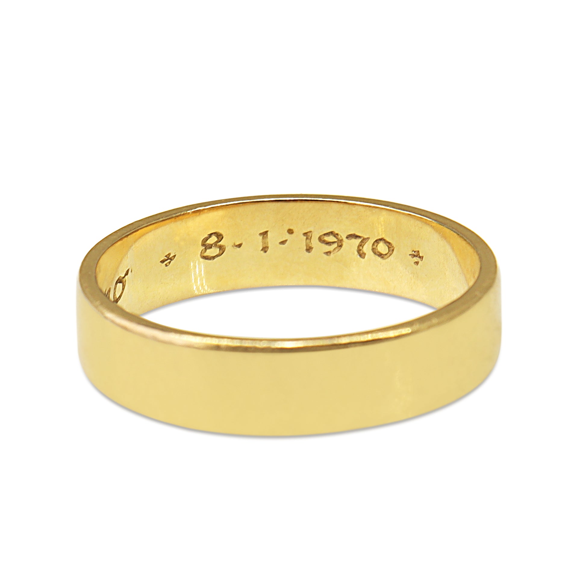 18ct Yellow Gold 5mm Band