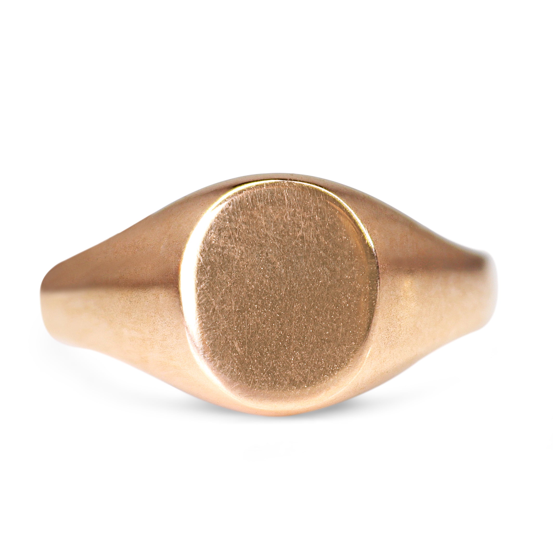 9ct Rose Gold Signet Ring