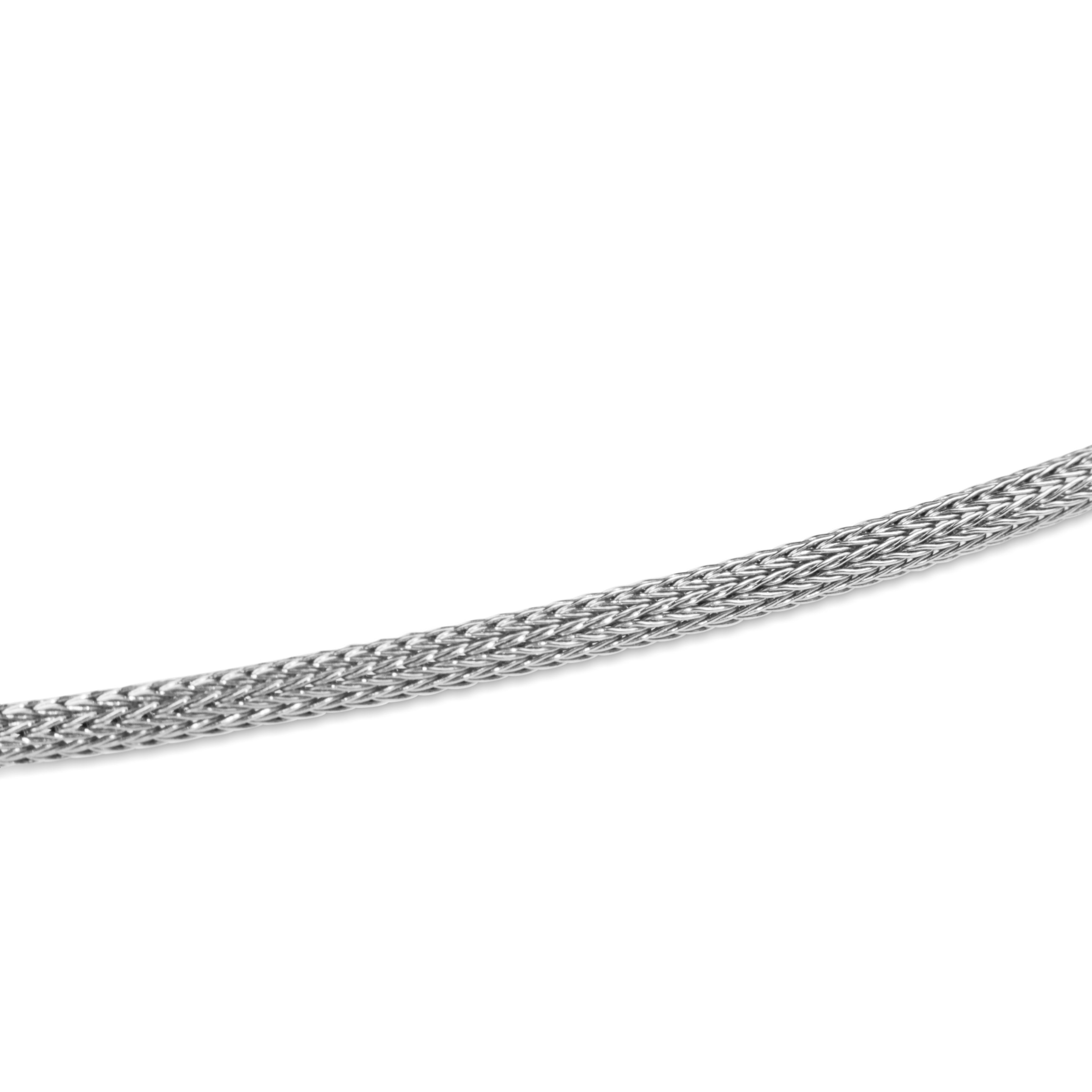 9ct Yellow Gold Omega Mesh Wire Necklace