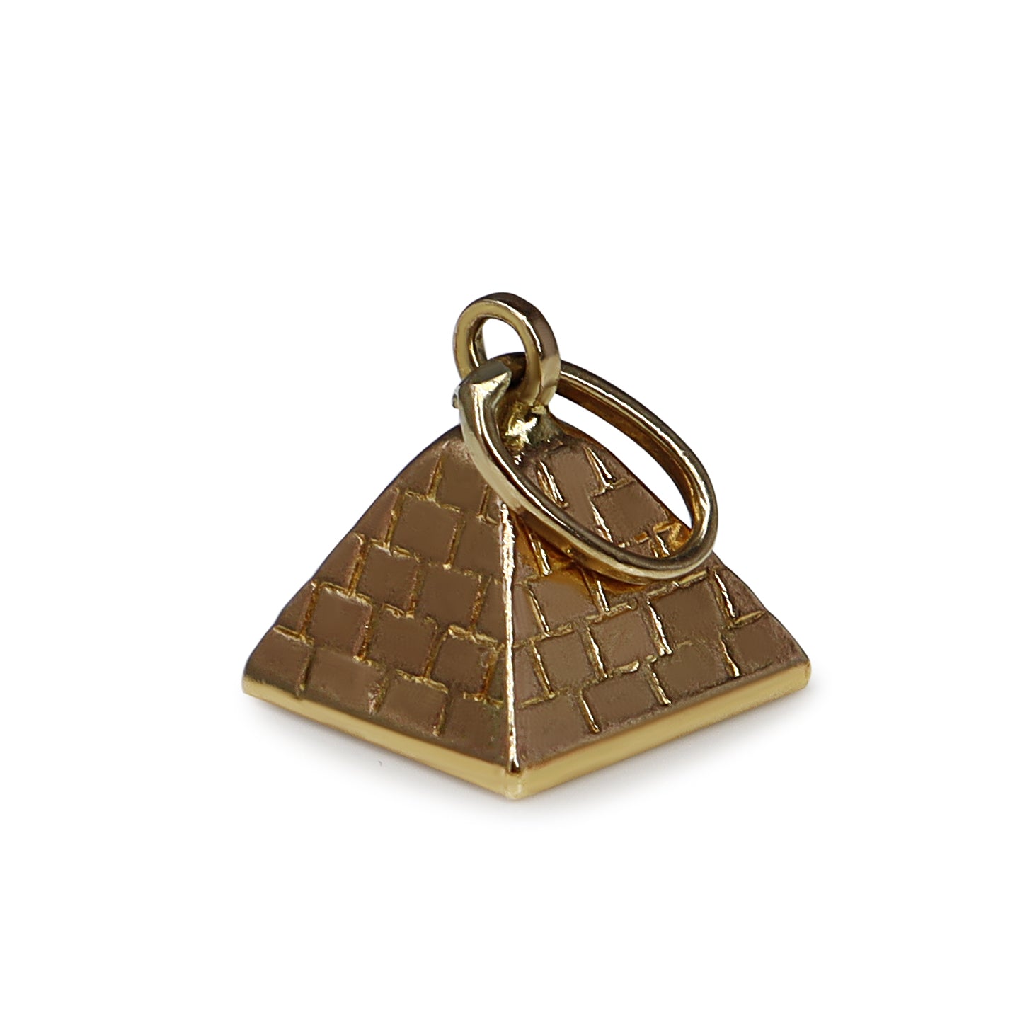 9ct Yellow Gold Pyramid Charm / Pendant