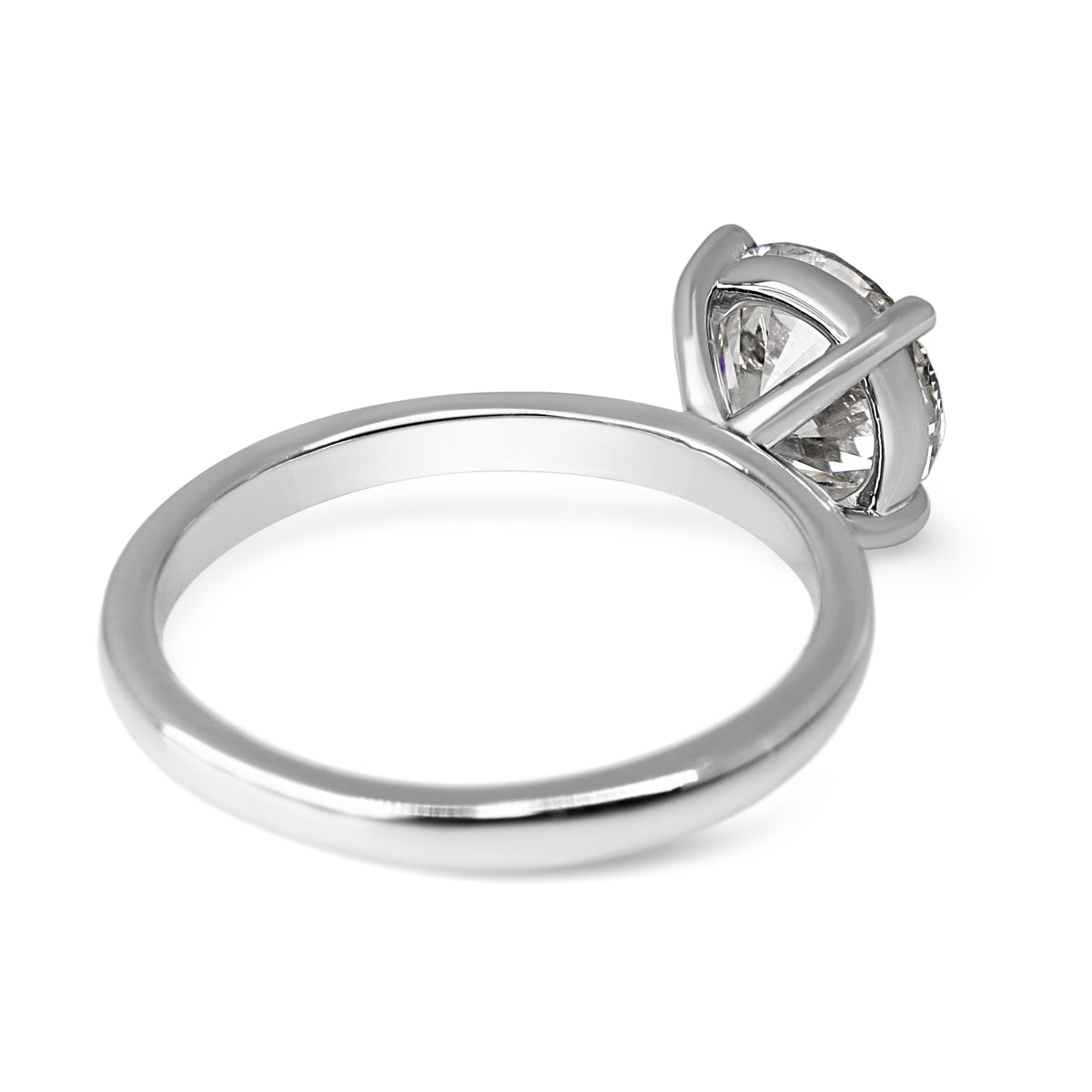 14ct White Gold 2.03ct Diamond Solitaire Ring