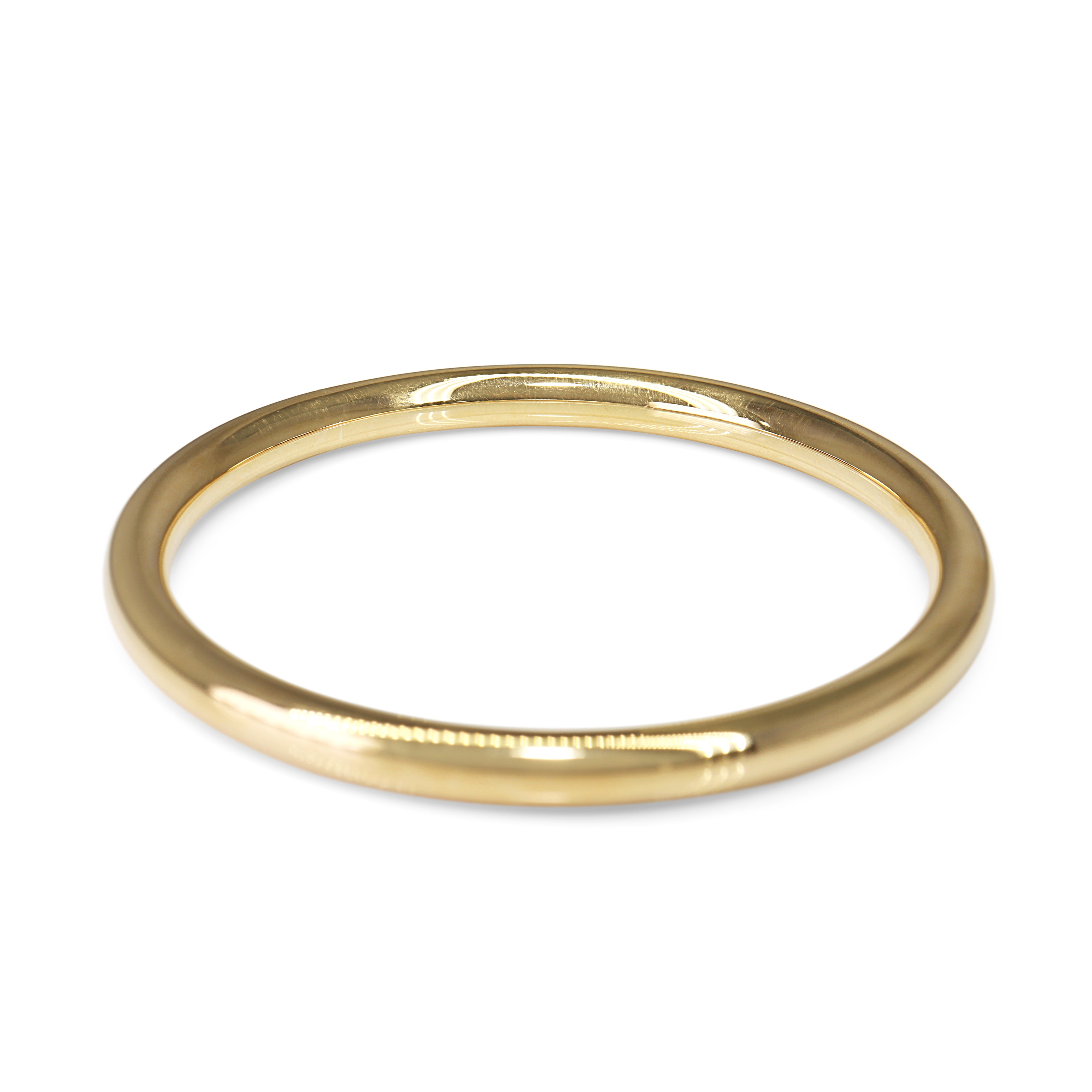 9ct Yellow Gold All Round Golf Bangle