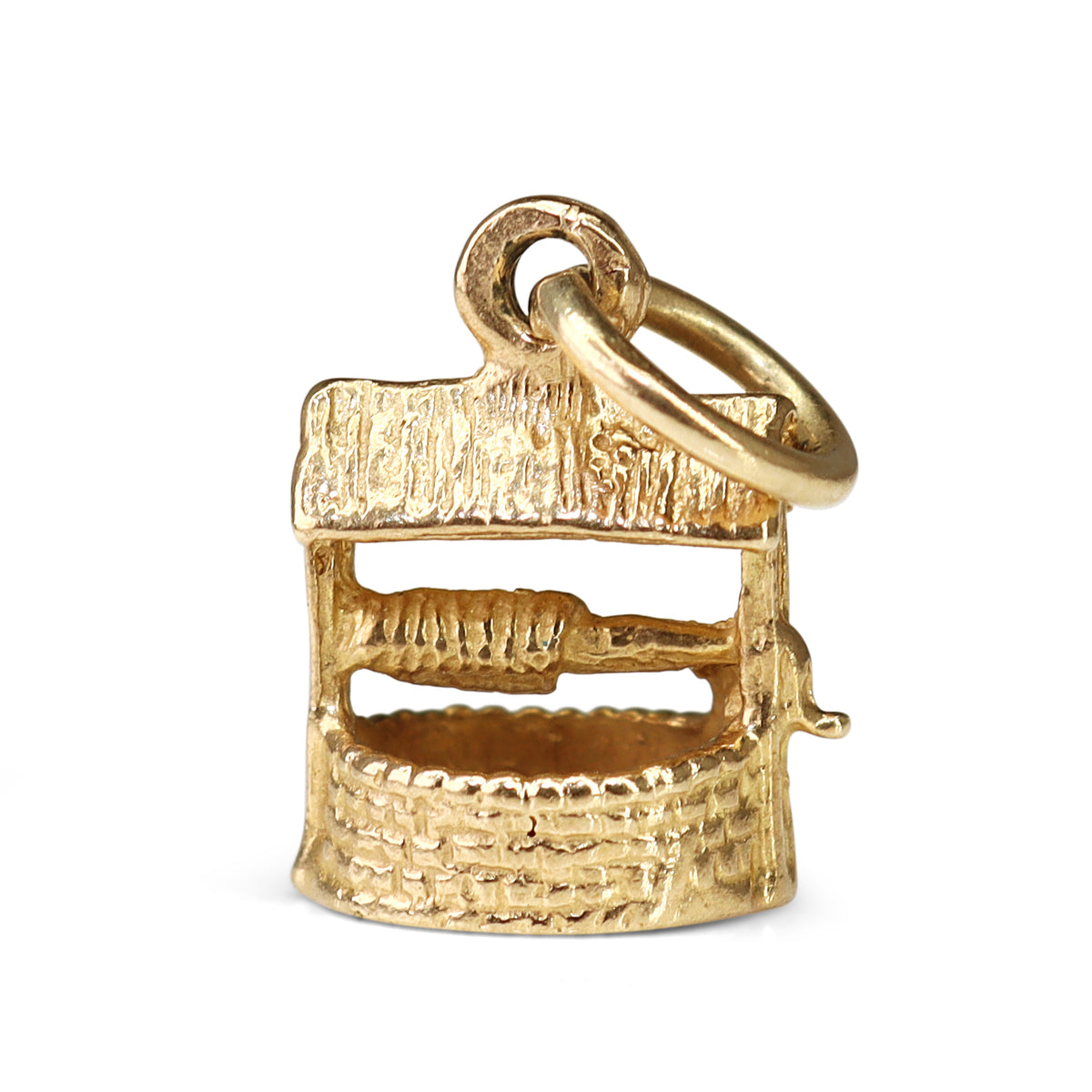 9ct Yellow Gold Wishing Well Charm