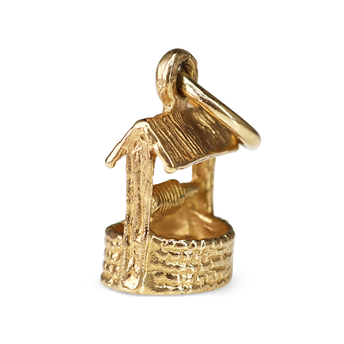9ct Yellow Gold Wishing Well Charm