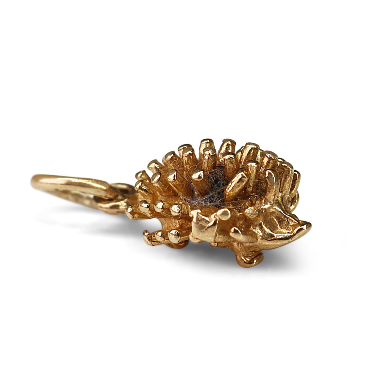 9ct Yellow Gold Hedgehog Charm
