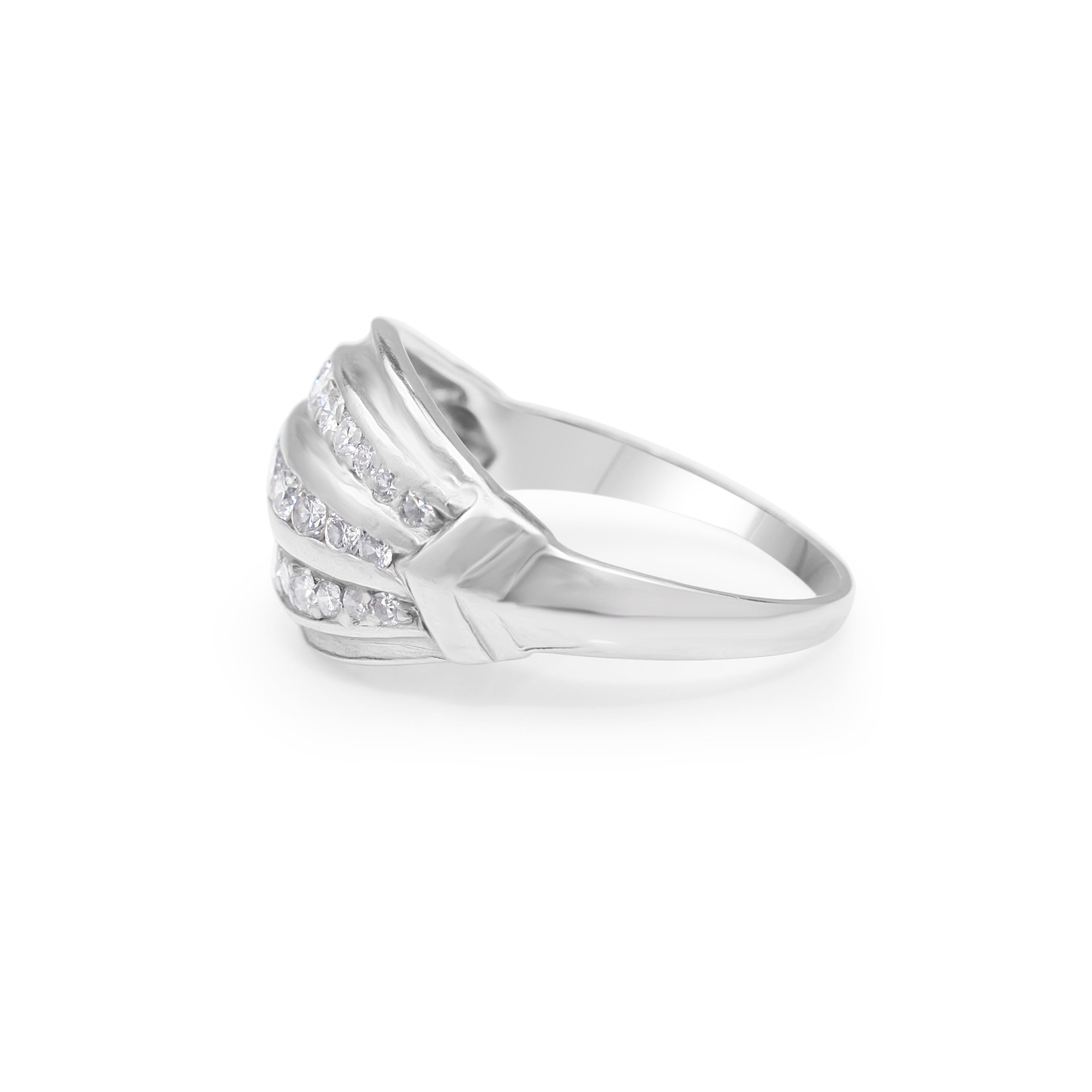 Platinum Vintage Diamond Ring