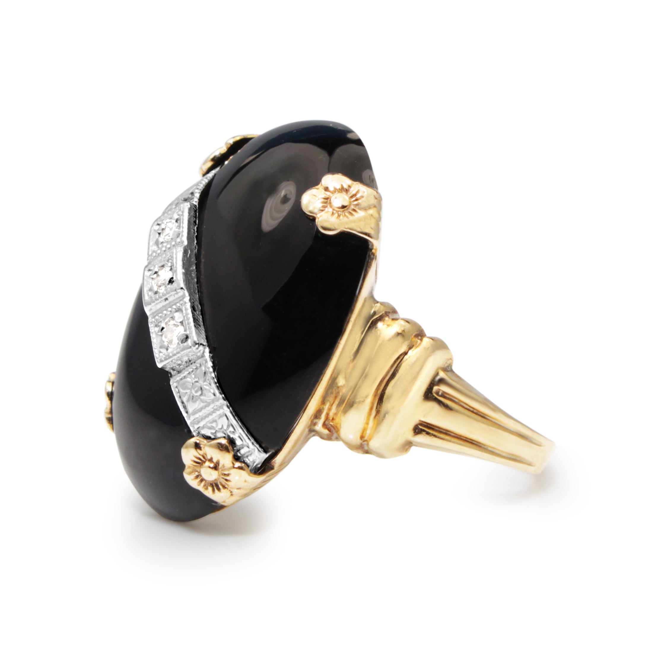 Art Deco Onyx and Diamond Jewellery Melbourne