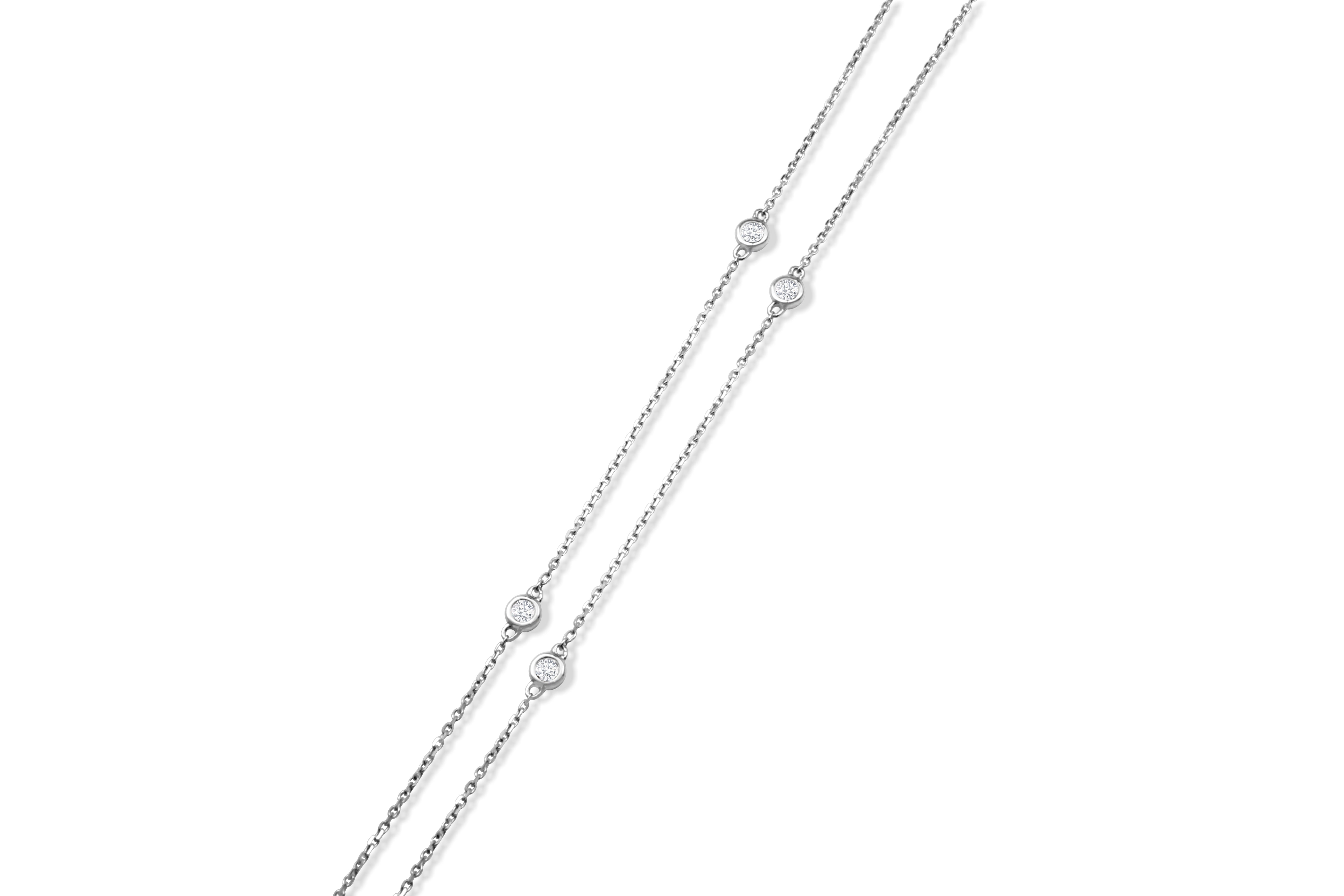 Layered diamond necklace jewelry Australia