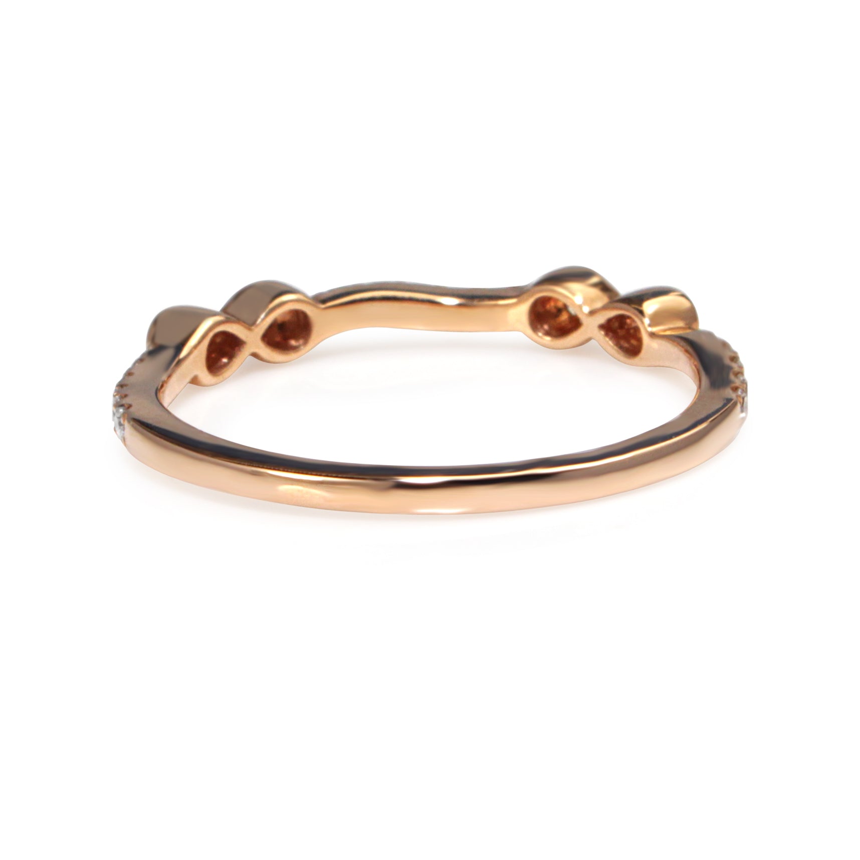luxury rose gold diamond band handcrafted Melbourne