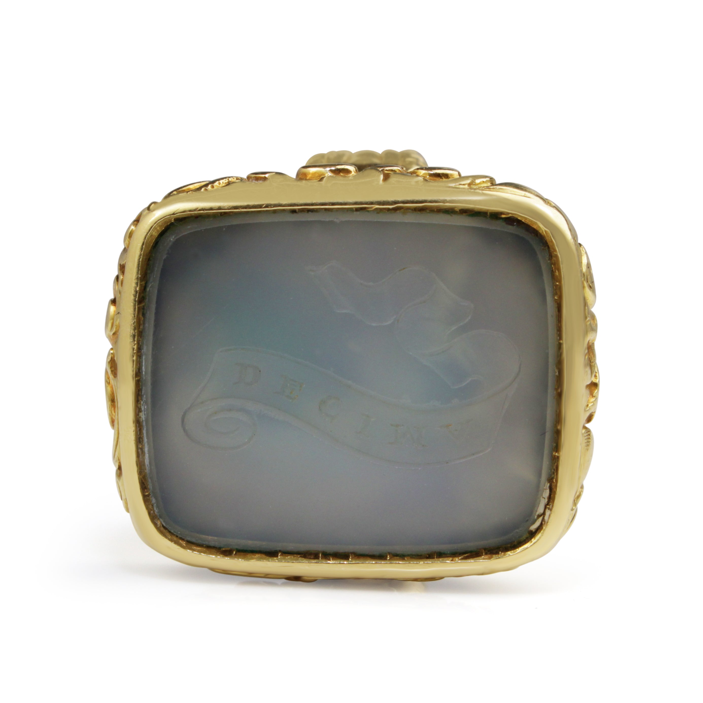 15ct Yellow Gold Antique Seal Ring / Pendant