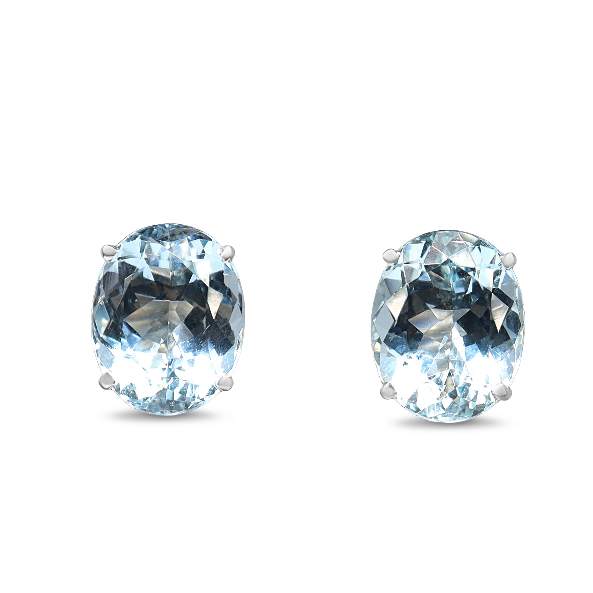 Luxury aquamarine earrings for engagement or wedding gift