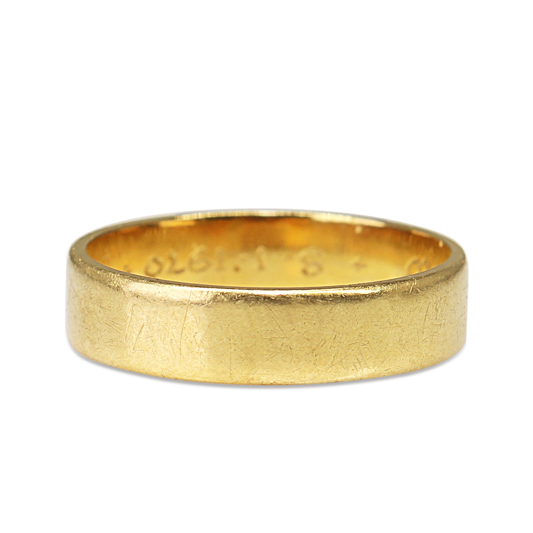18ct Yellow Gold 5mm Band