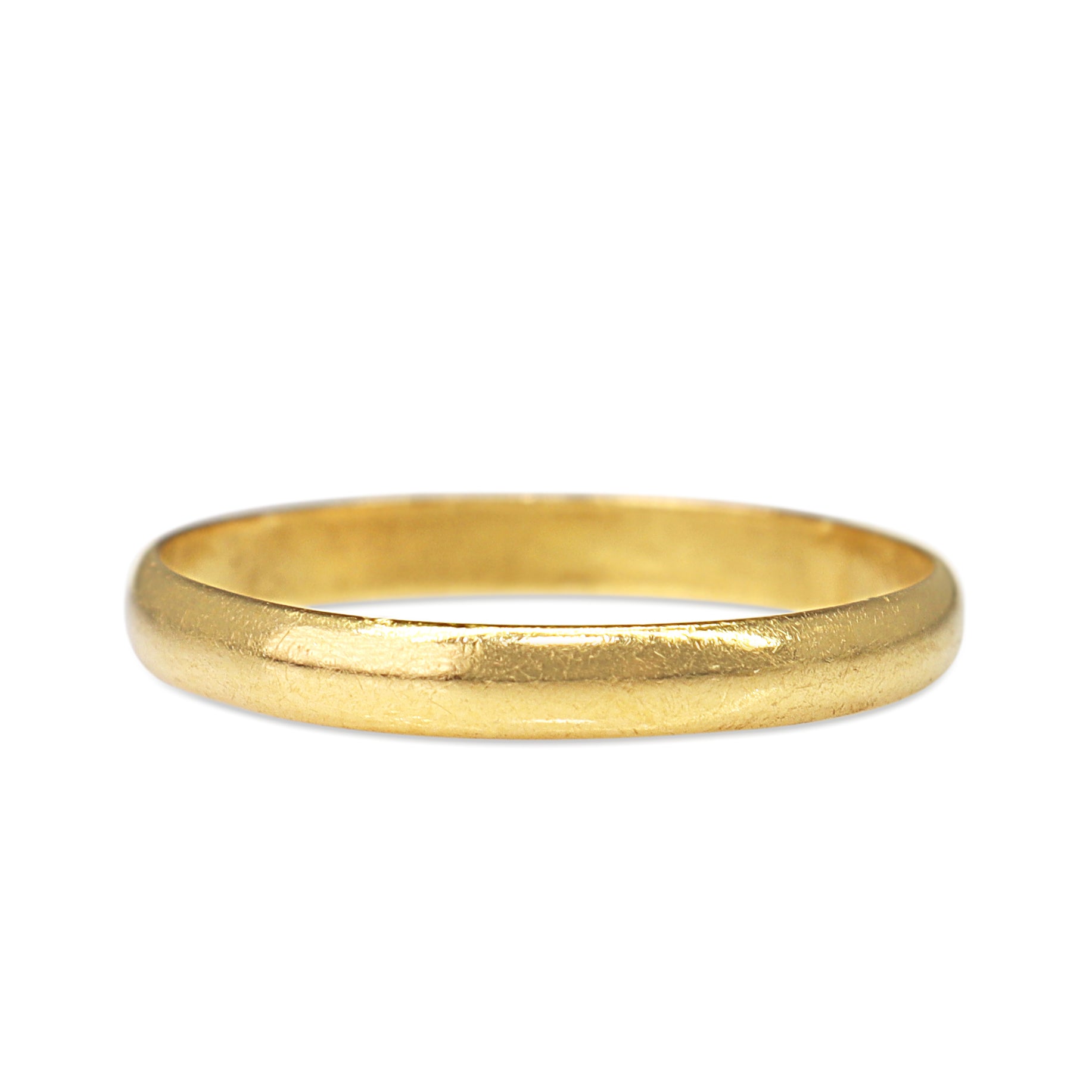 22ct Yellow Gold 2.6mm Band Ring
