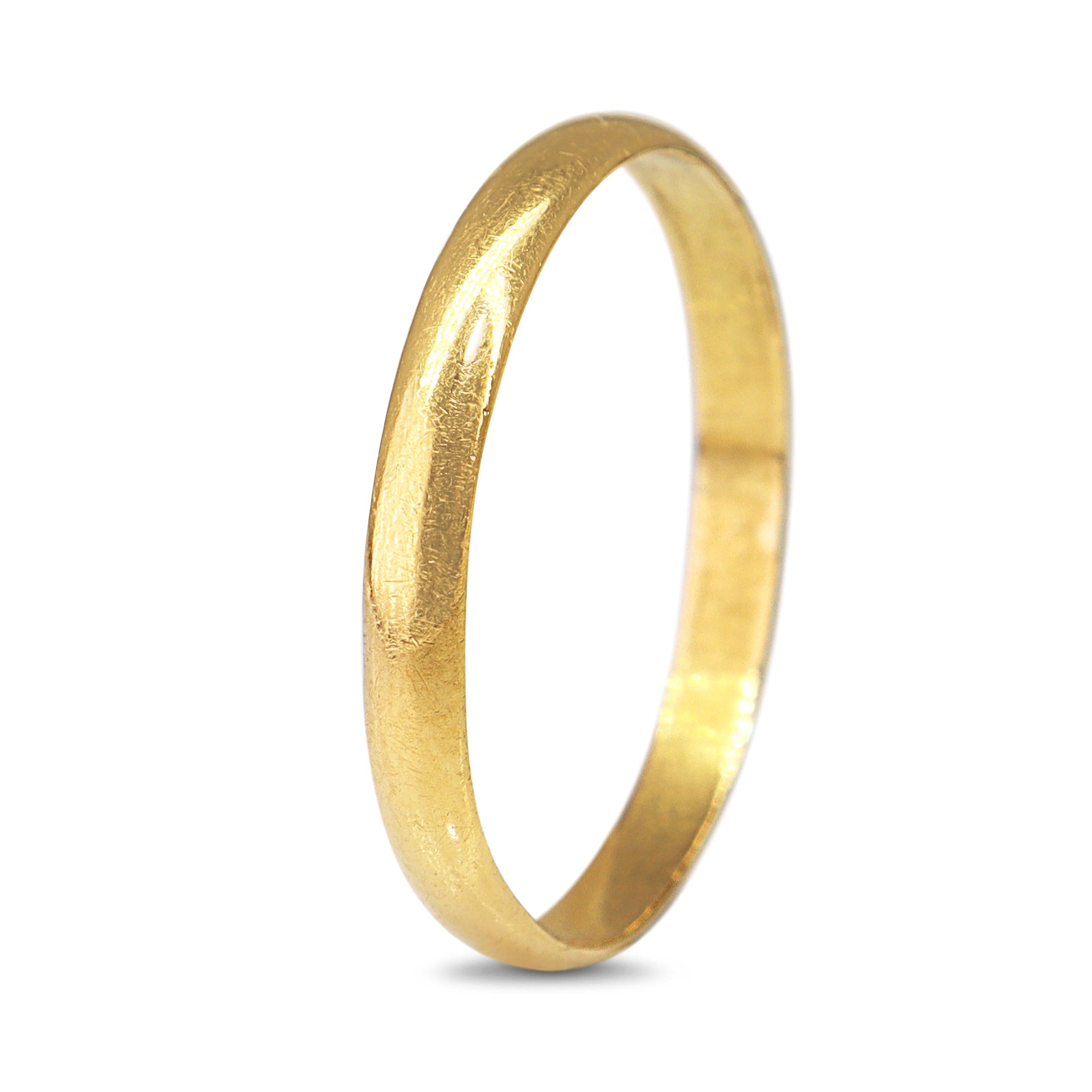 22ct Yellow Gold 2.6mm Band Ring