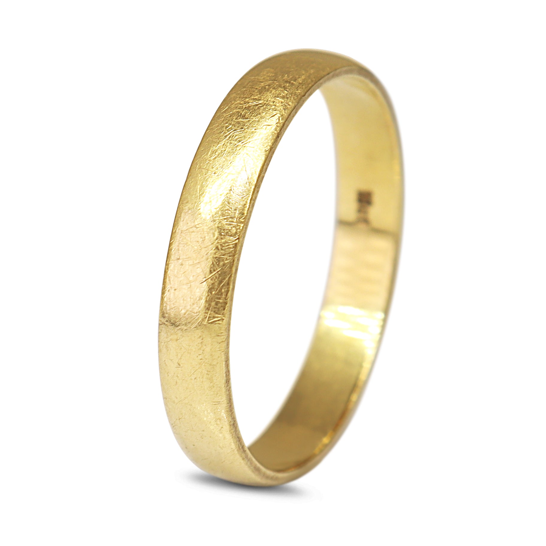 18ct Yellow Gold 3.8mm Band Ring