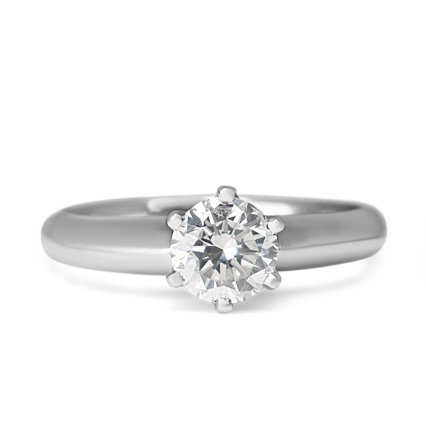 18ct White Gold .75ct Diamond Solitaire Ring
