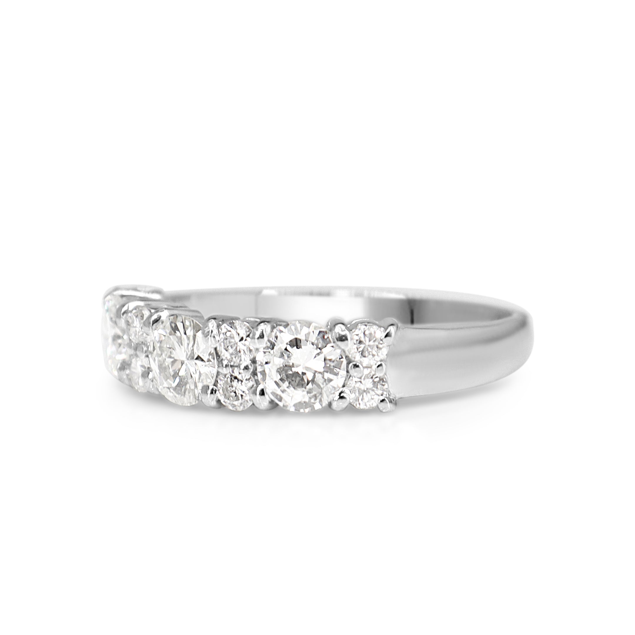 Platinum Diamond Band Ring