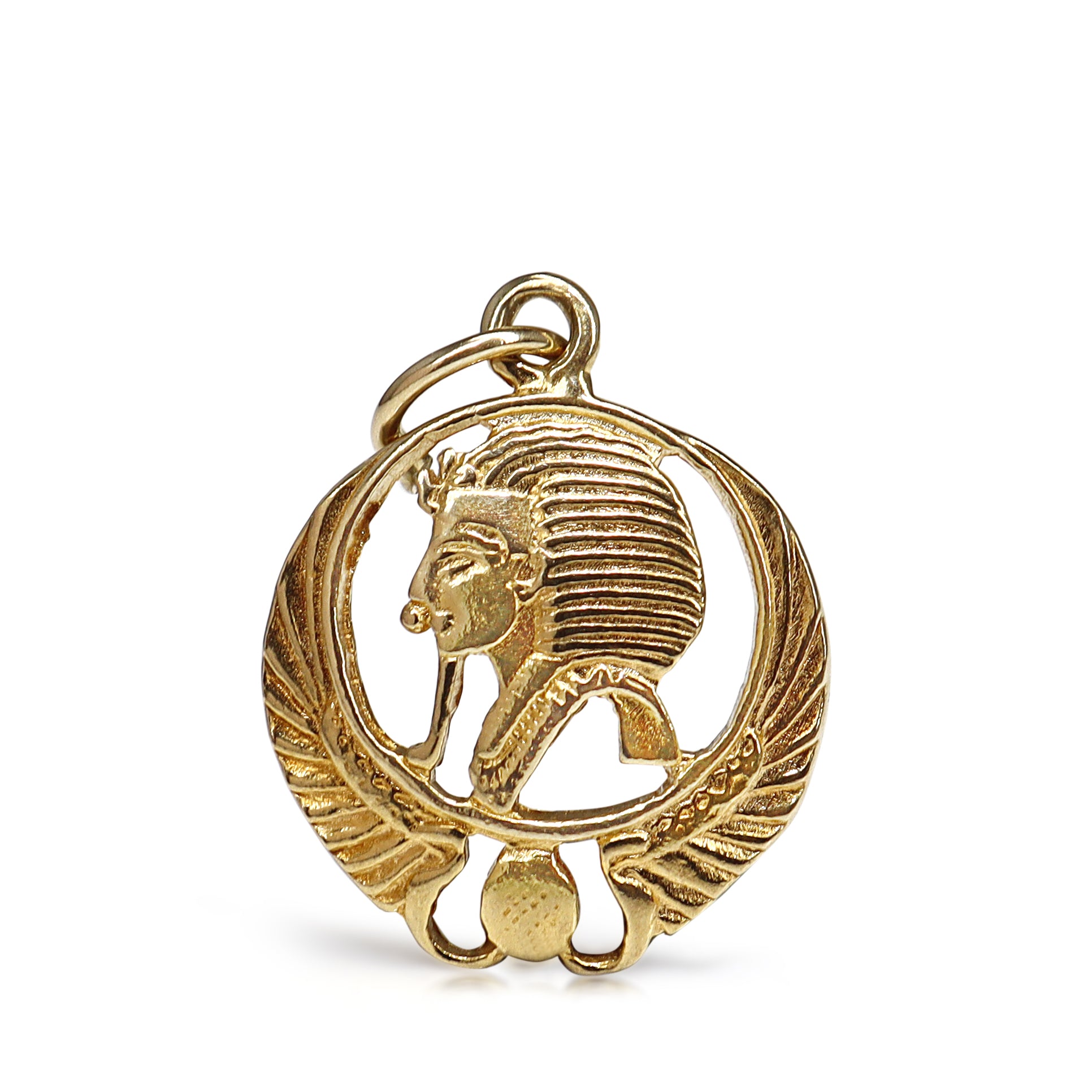 9ct Yellow Gold Pharaoh Charm / Pendant