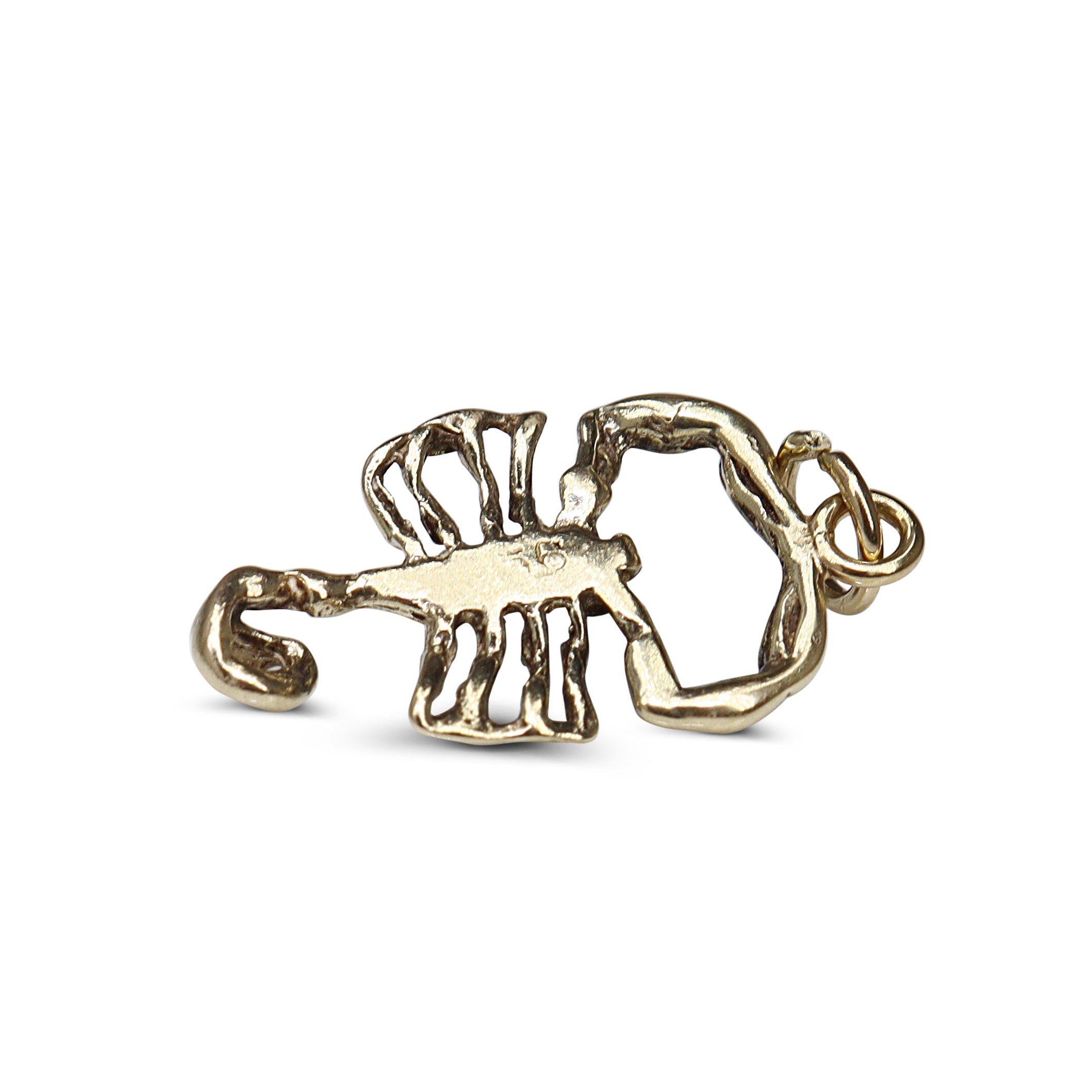 9ct Yellow Gold Scorpian Pendant / Charm