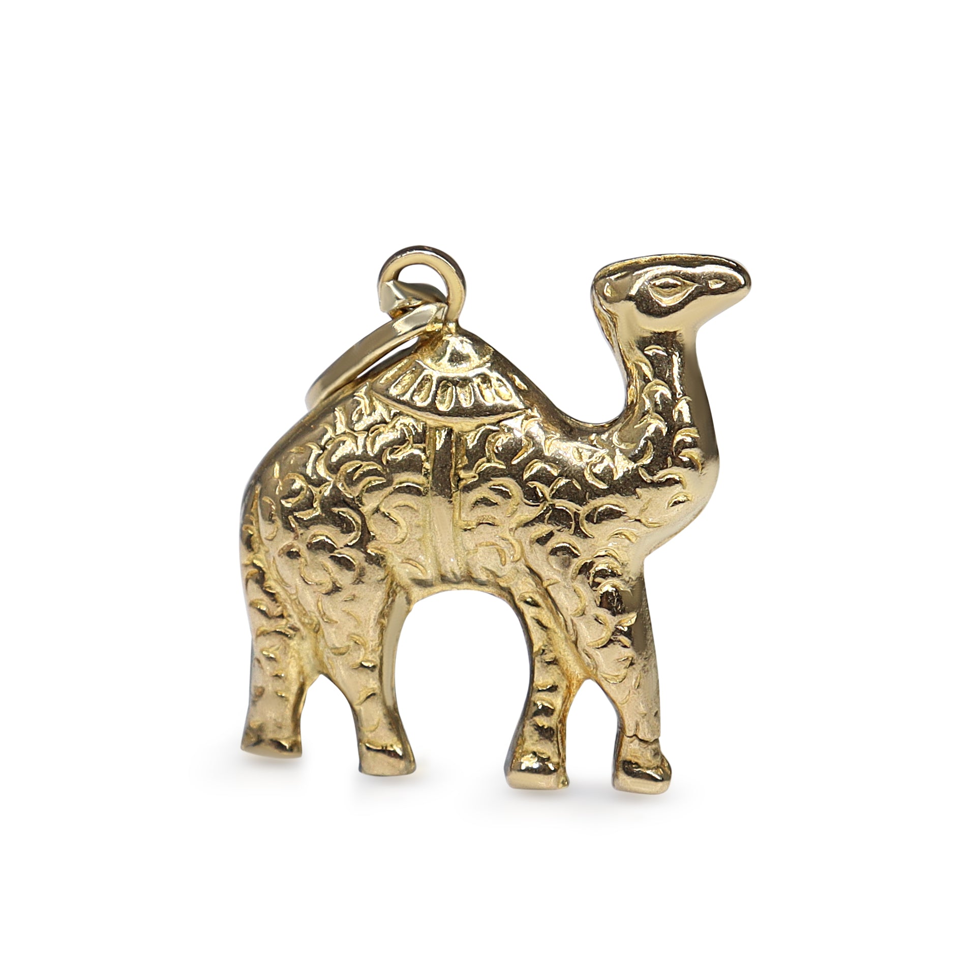 9ct Yellow Gold Camel Charm / Pendant