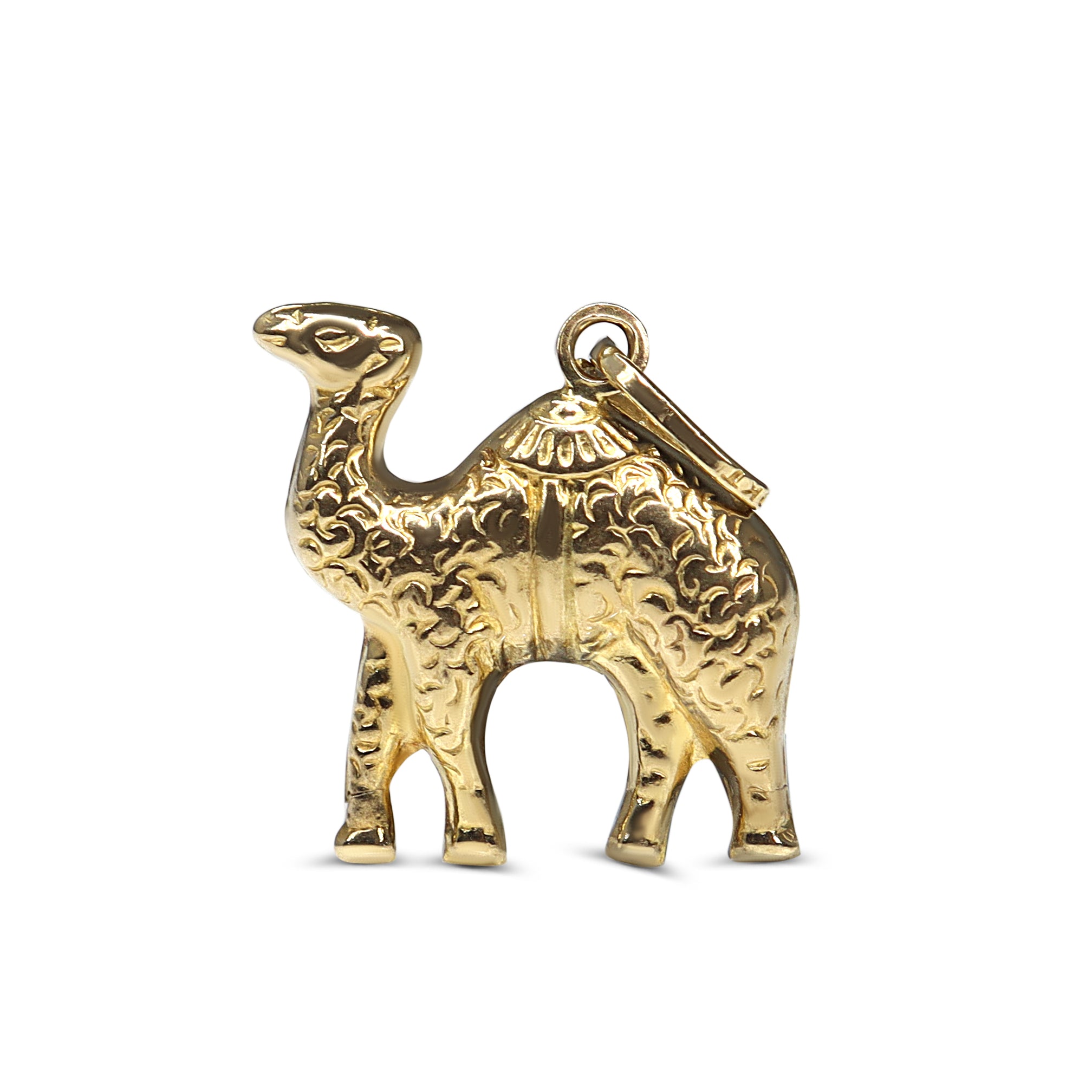 9ct Yellow Gold Camel Charm / Pendant