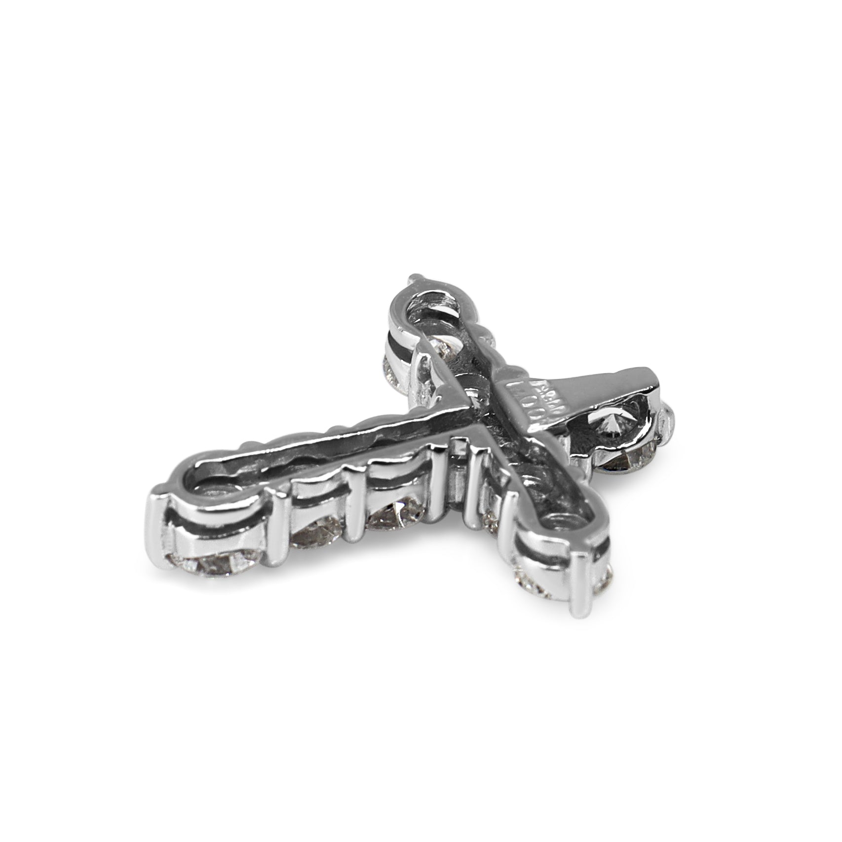 Platinum Diamond Cross Pendant