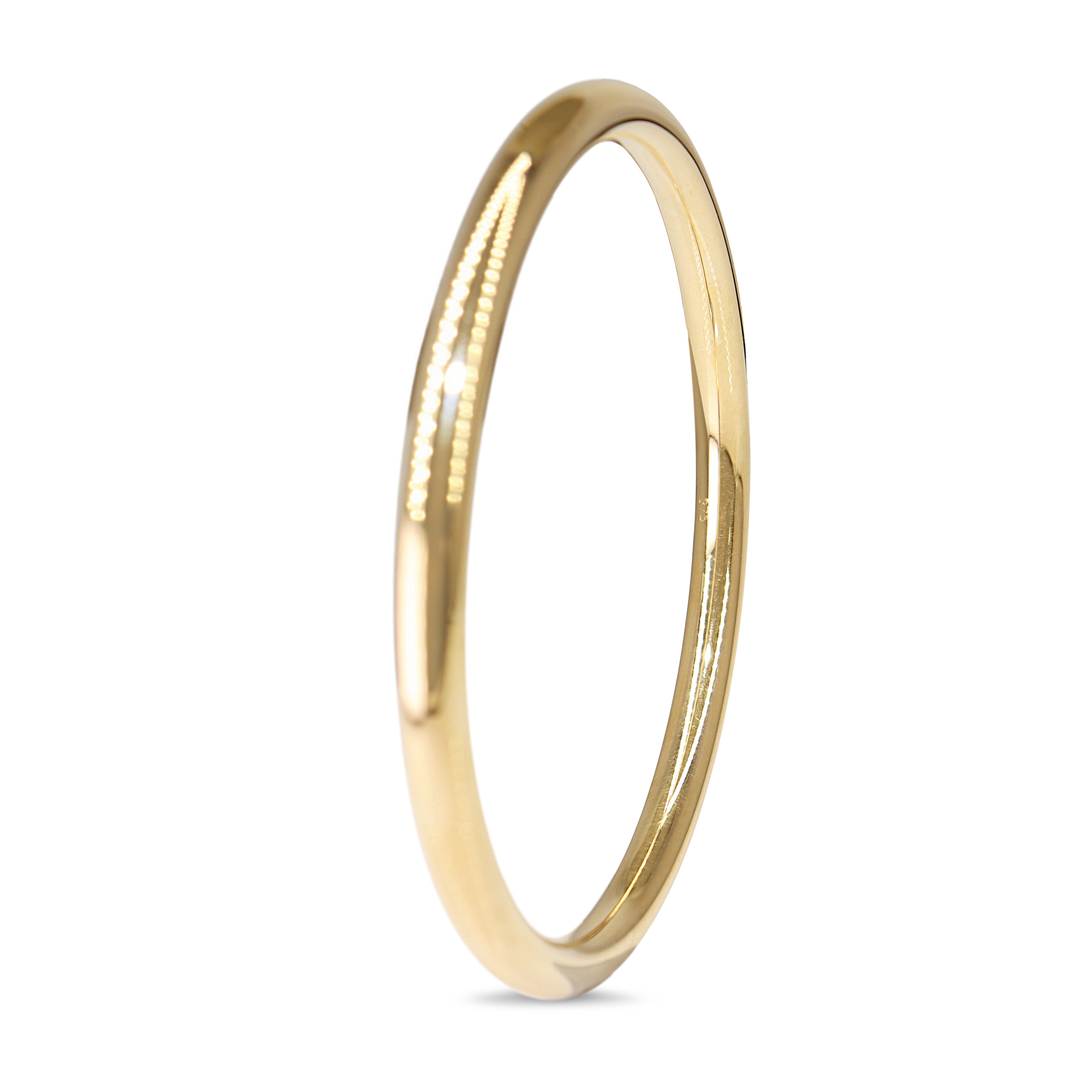 9ct Yellow Gold All Round Golf Bangle