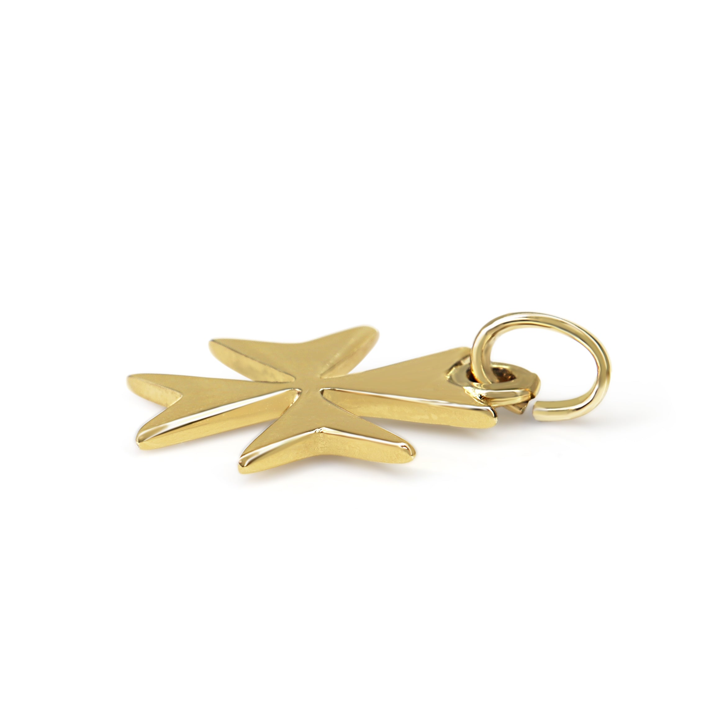 9ct Yellow Gold Maltese Cross Pendant