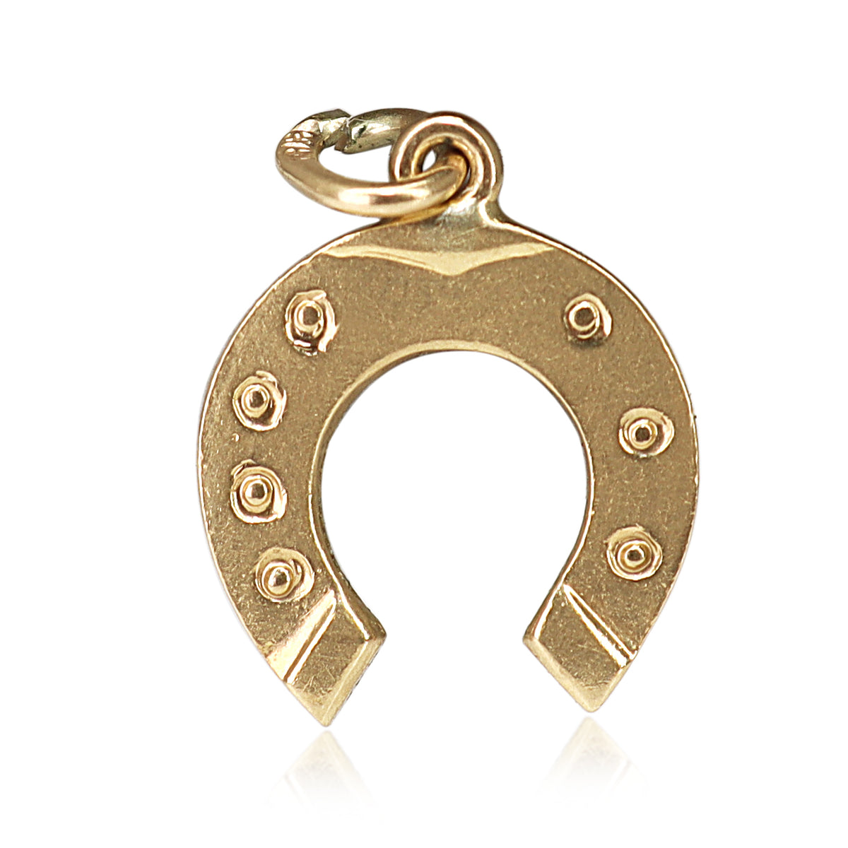 9ct Yellow Gold Horse Shoe Charm