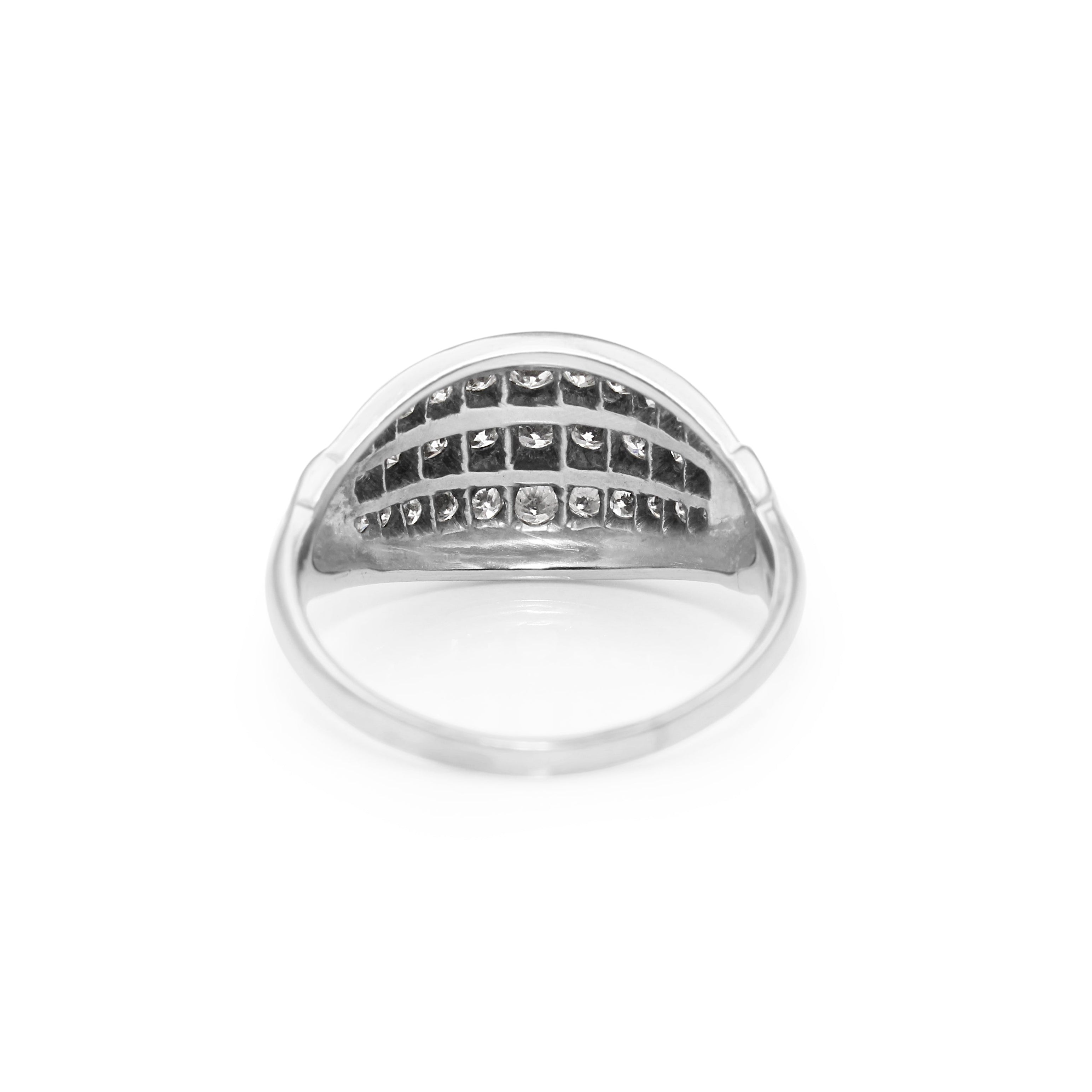 Platinum Vintage Diamond Ring