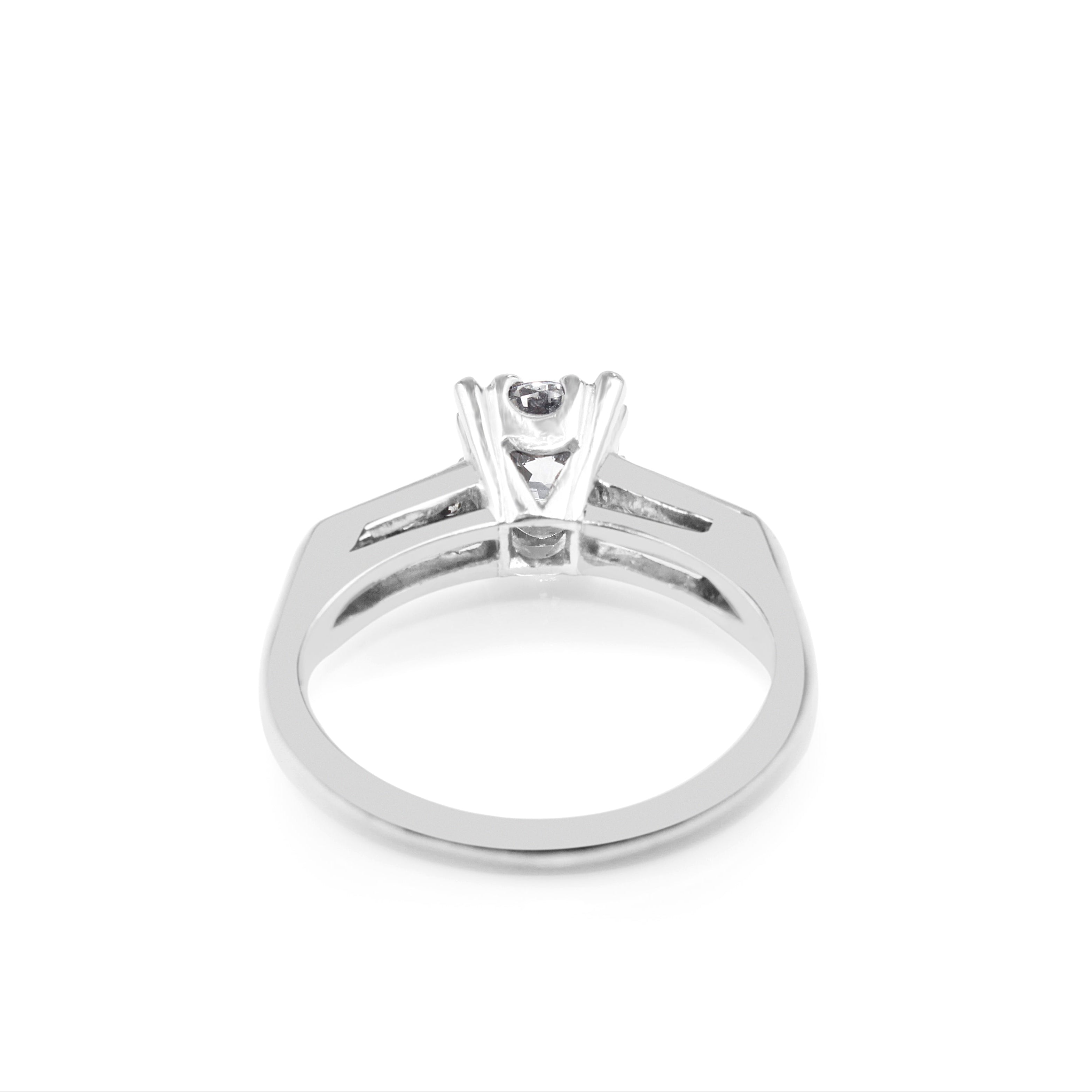 Platinum Vintage Diamond Ring