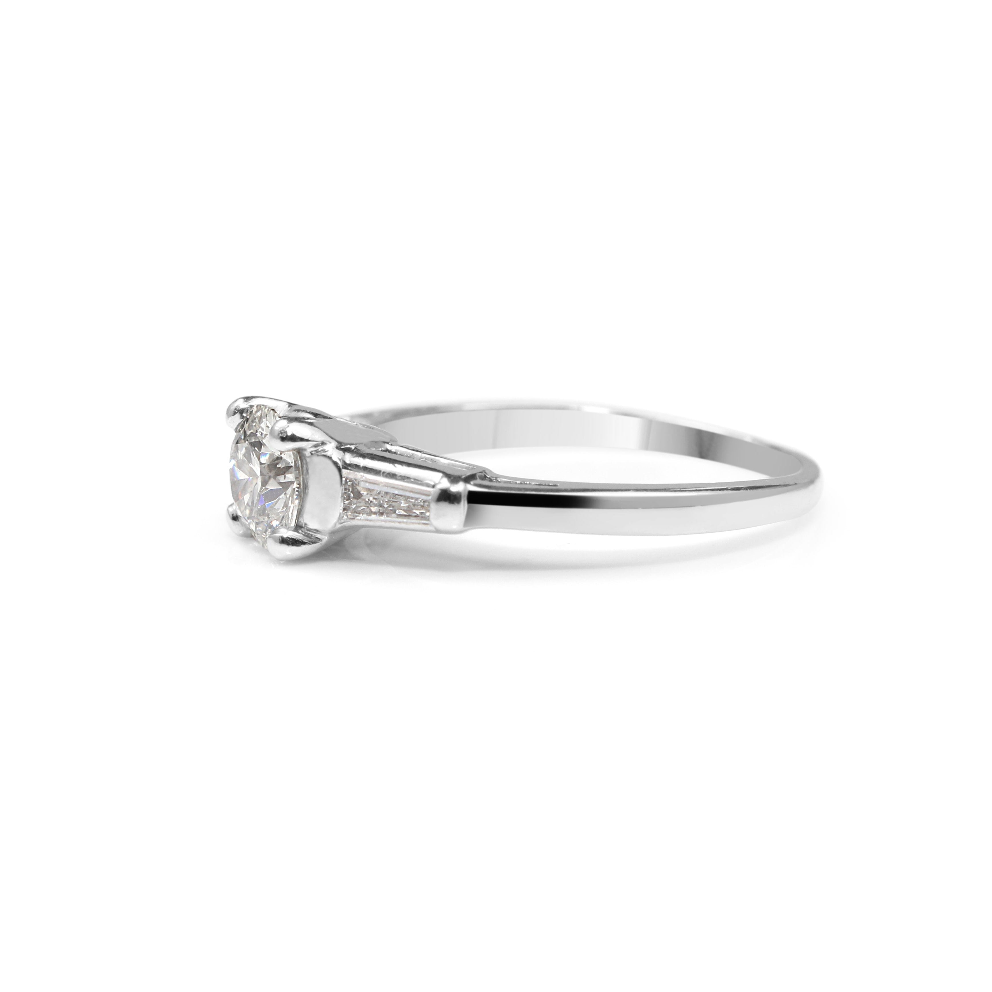 Melbourne handcrafted solitaire diamond ring
