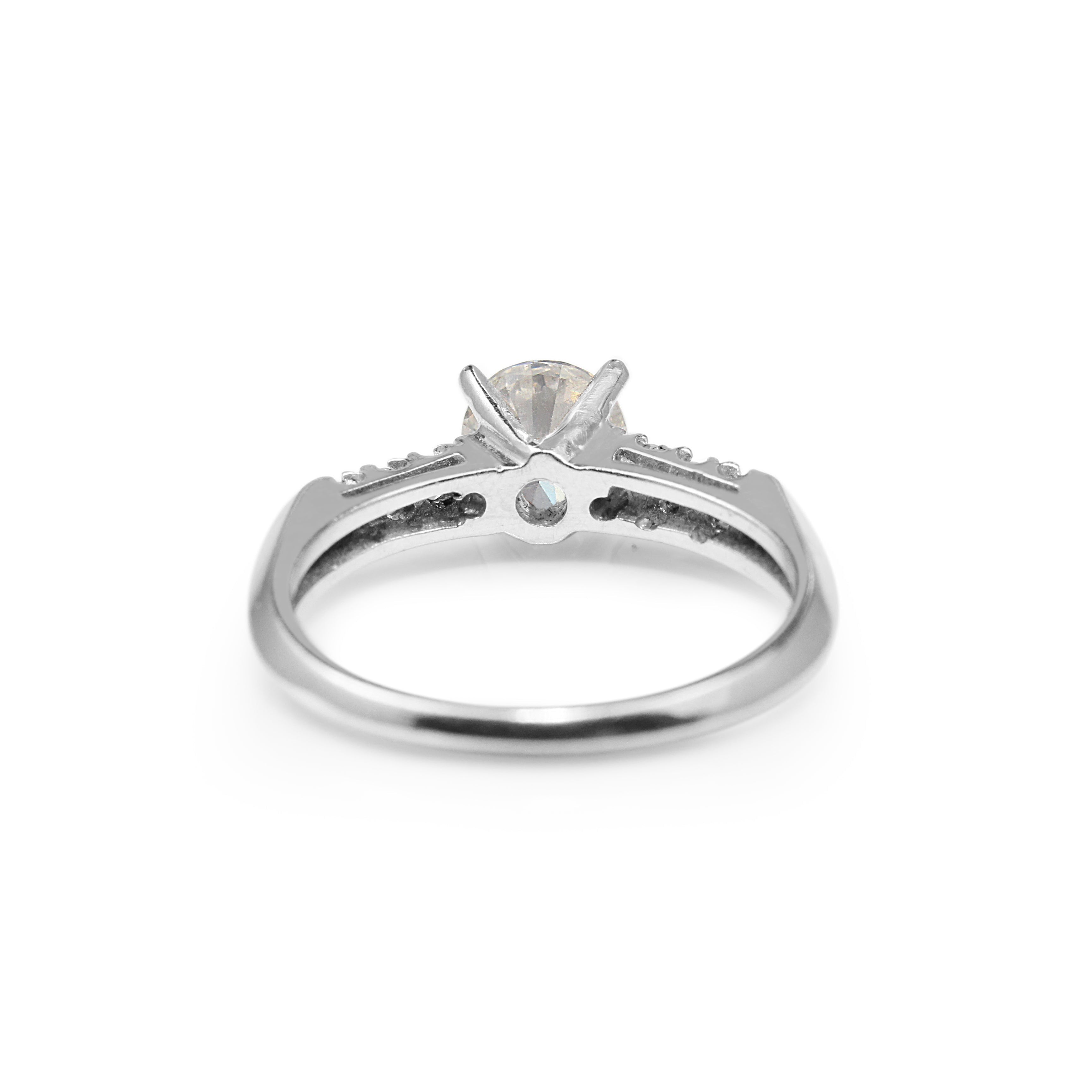 classic engagement ring fine jewellery Melbourne