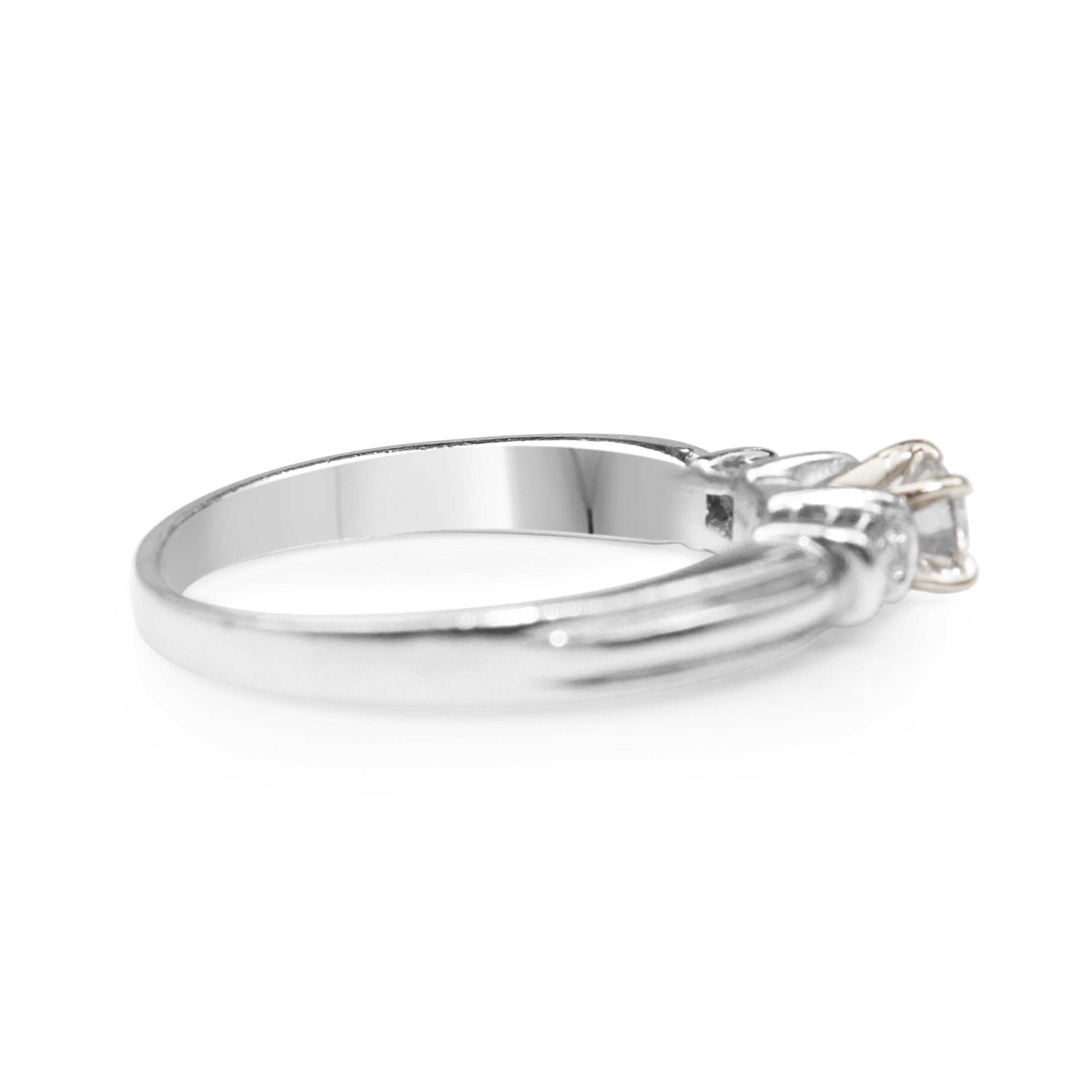 Platinum Vintage Diamond Solitaire Ring