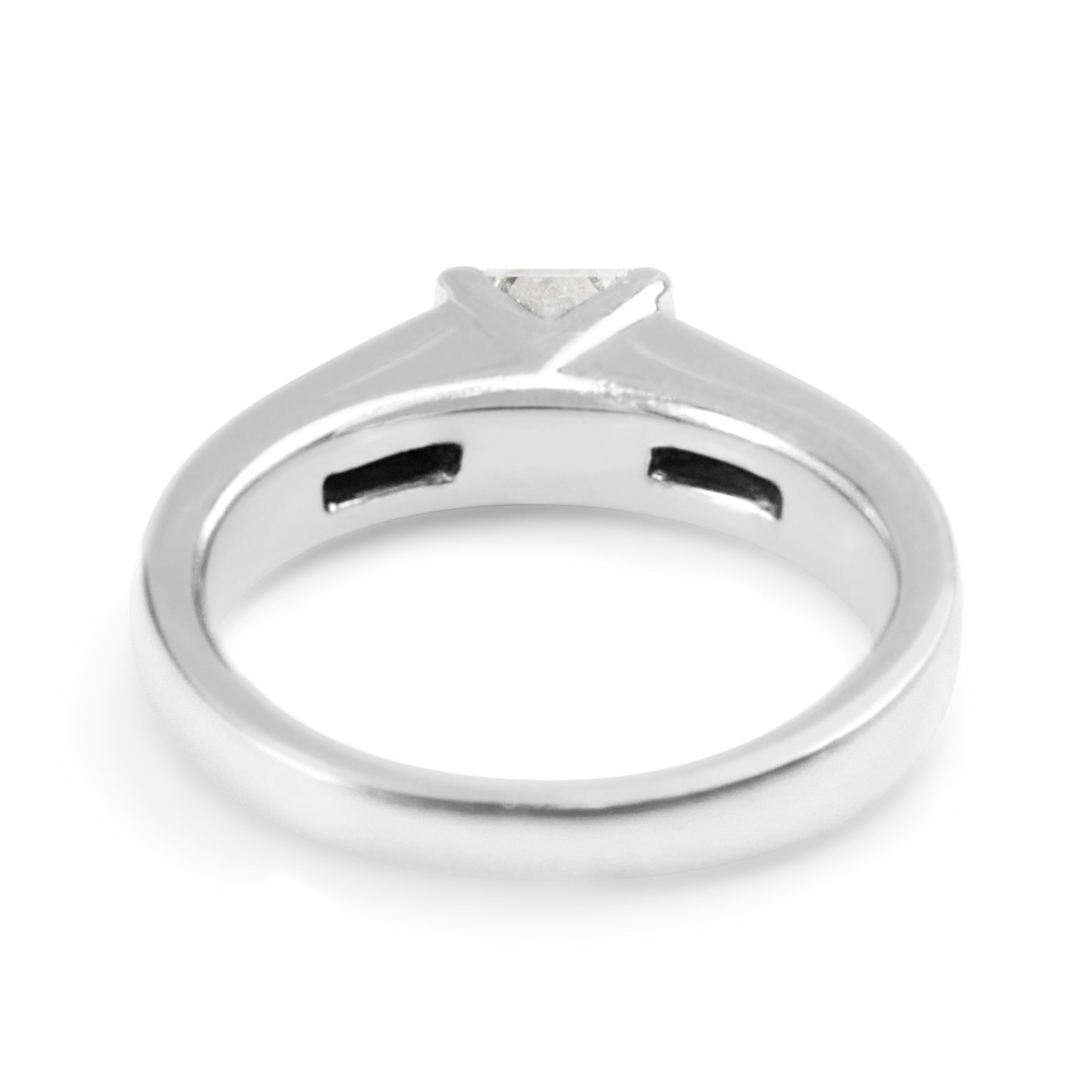 18ct White Gold Princess Cut Diamond Ring